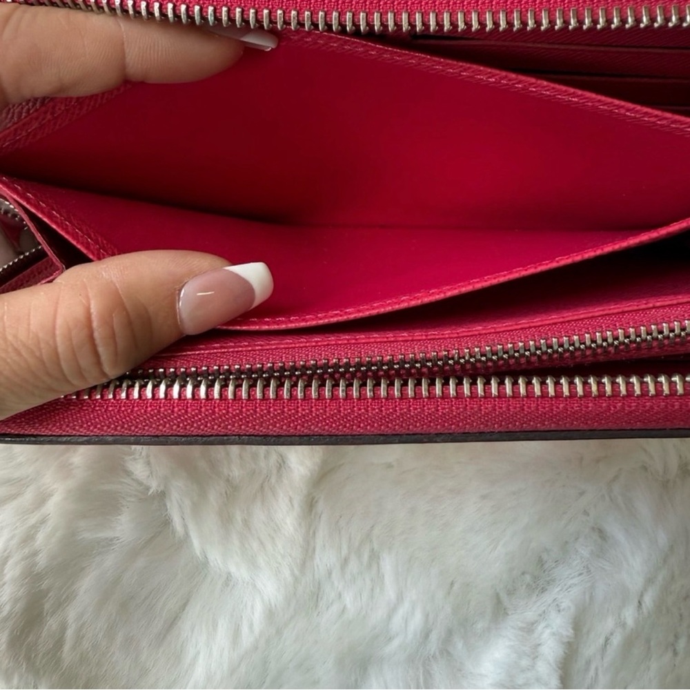 Louis Vuitton Zippy Wallet Fuchsia Epi - Picture 9 of 12